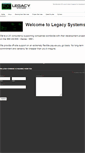 Mobile Screenshot of legacy-systems.net
